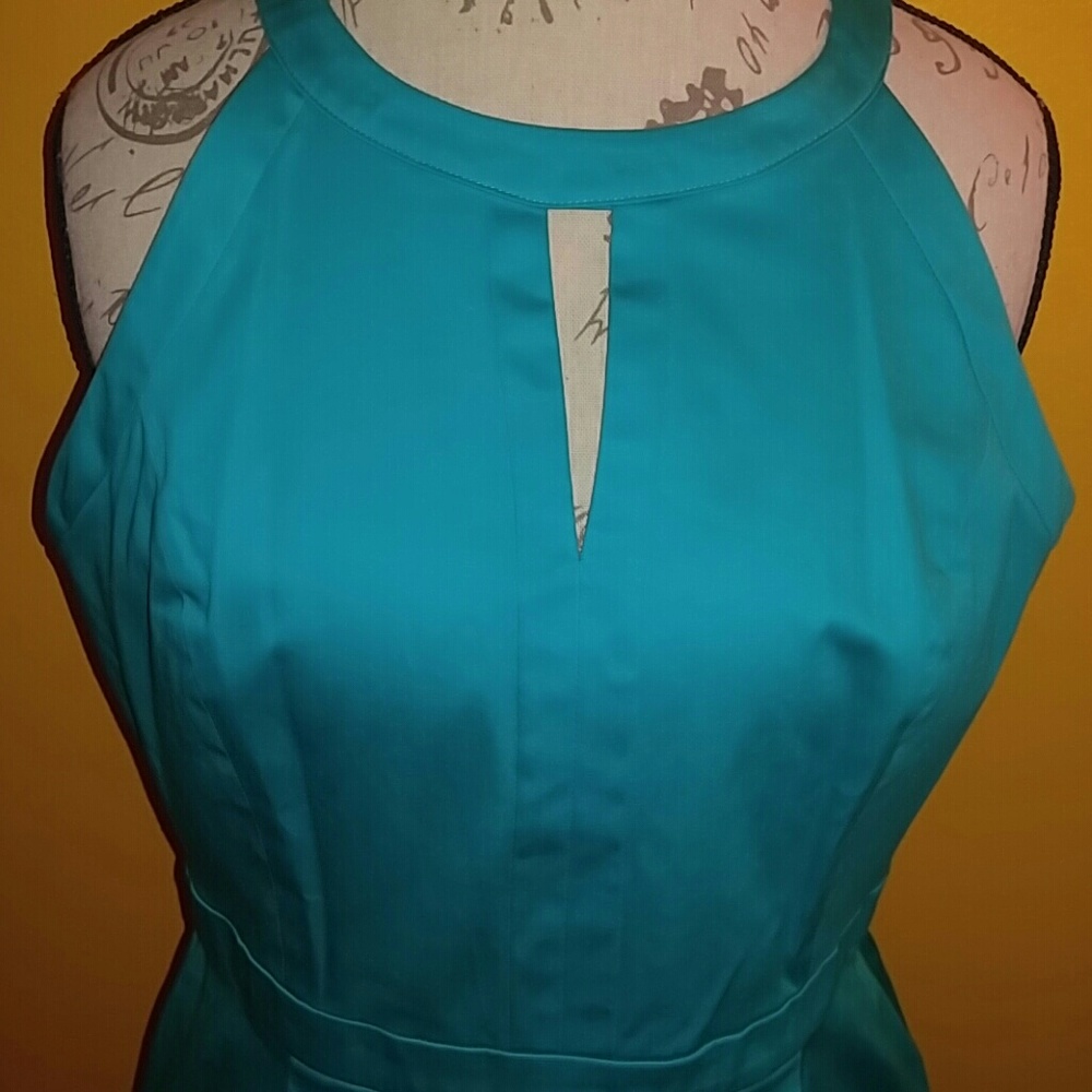 Calvin Klein Turquoise Dress